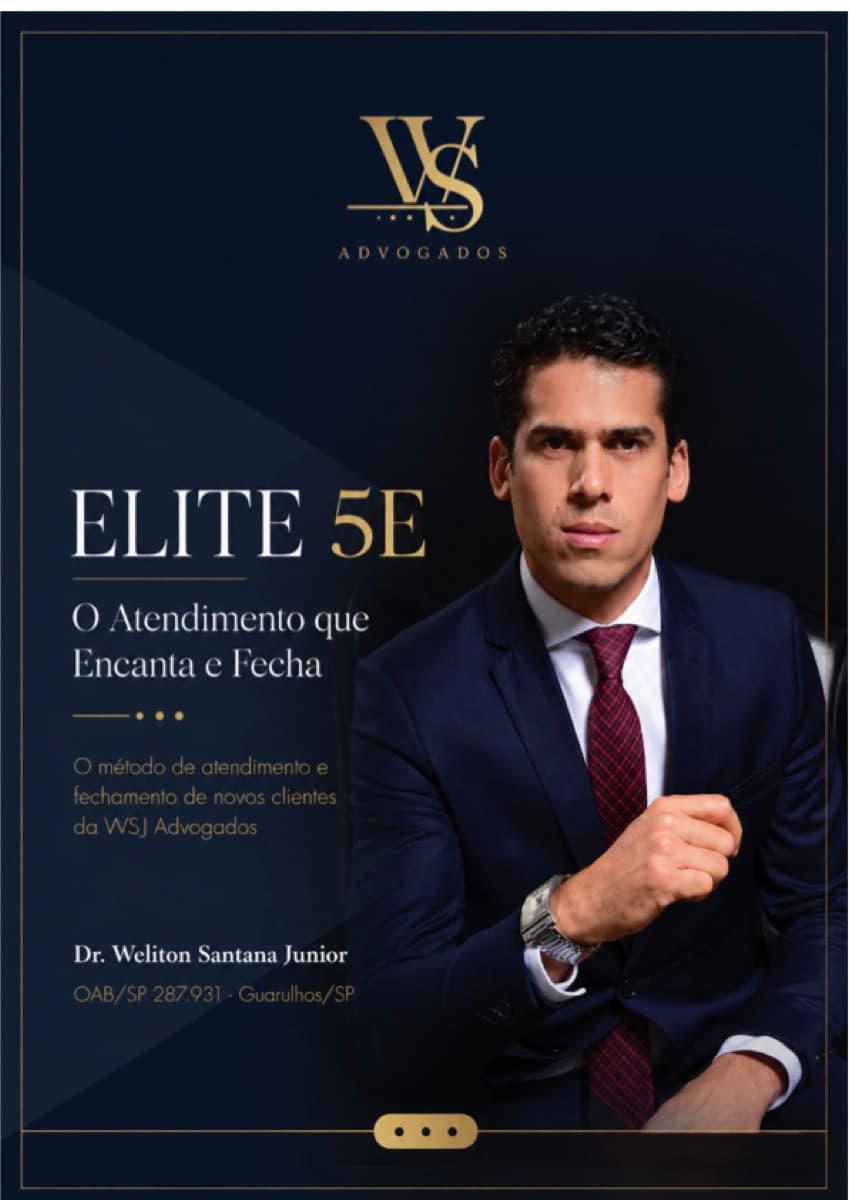 Capa do Playbook Elite 5E — O Atendimento que Encanta e Fecha